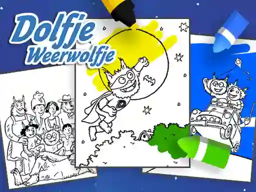 Oyunu Coloring Alfie The Werewolf çevrimiçi