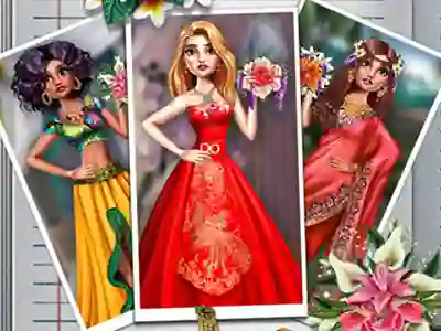 Oyunu Exotic Wedding Looks çevrimiçi