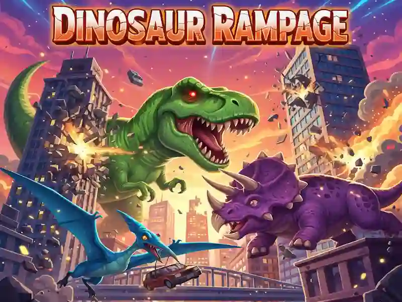 Oyunu Dinosaur Rampage çevrimiçi