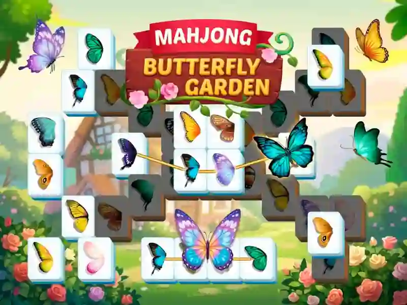 Oyunu Mahjong Butterfly Garden çevrimiçi