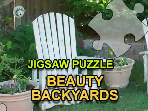 Oyunu Jigsaw Puzzle: Beauty Backyards çevrimiçi