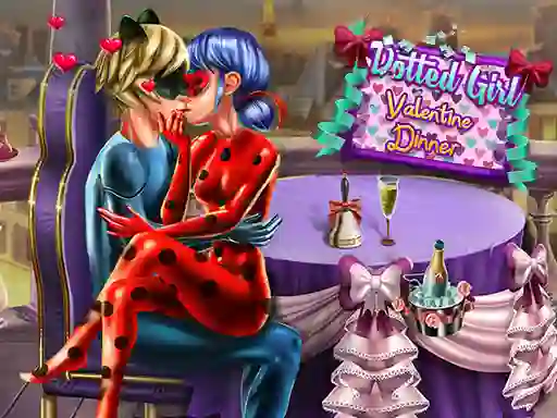 Oyunu Dotted Girl Valentine Dinner çevrimiçi