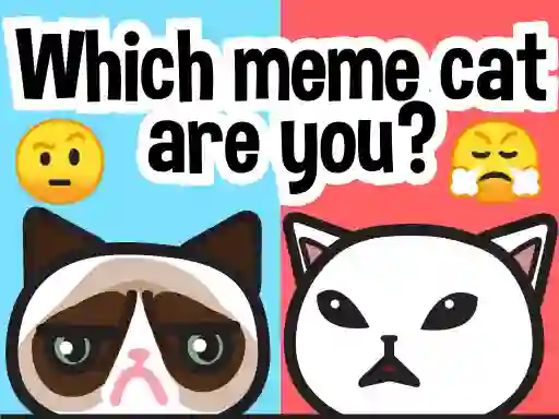 Oyunu Which Meme Cat Are You? çevrimiçi
