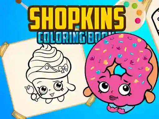 Oyunu Shopkins Coloring Book çevrimiçi