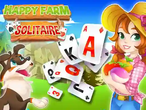Oyunu Happy Farm Solitaire çevrimiçi