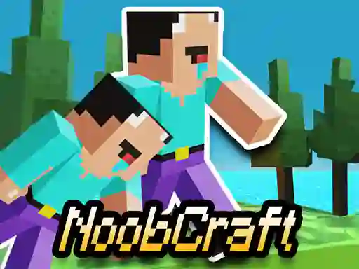 Oyunu Parkour Craft Noob Steve 2 çevrimiçi