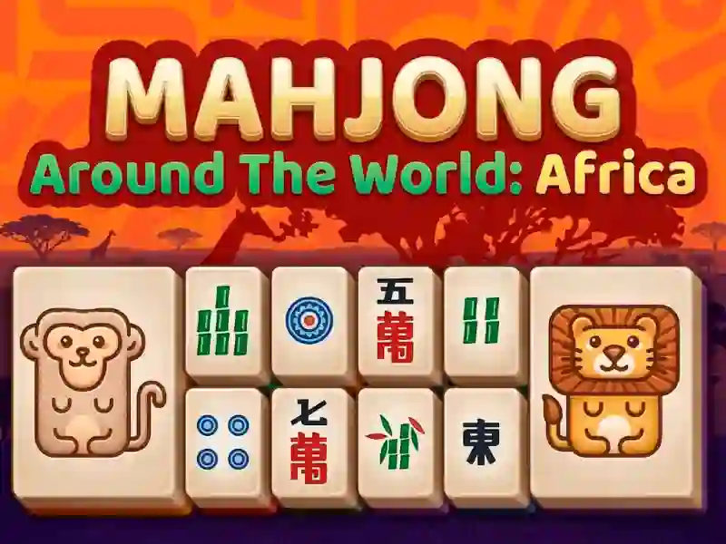 Oyunu Mahjong Around The World Africa çevrimiçi