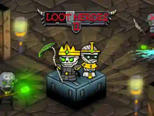 Oyunu Loot Heroes 2 çevrimiçi