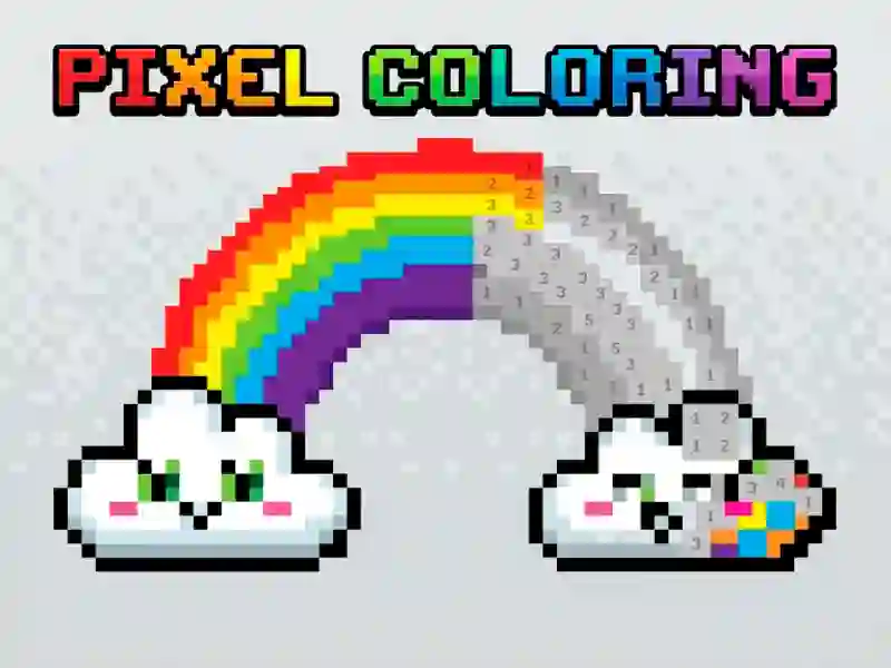 Oyunu Pixel Coloring çevrimiçi