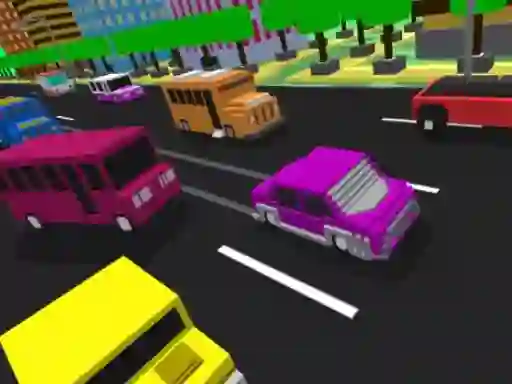 Oyunu Blocky Highway Racing çevrimiçi