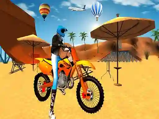 Oyunu Motocross Beach Game: Bike Stunt Racing çevrimiçi