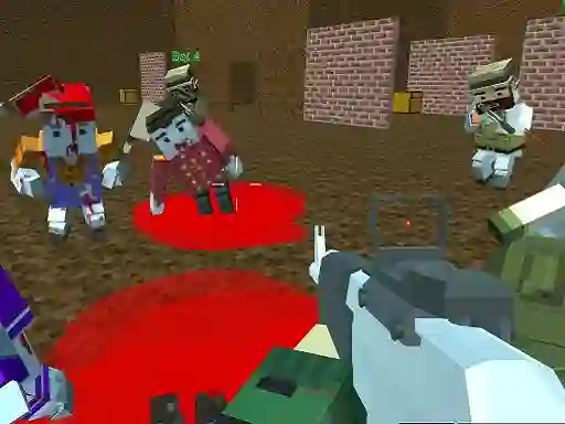 Oyunu Blocky Warfare The Aweper Zombie çevrimiçi