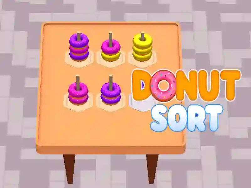 Oyunu Donut Sort çevrimiçi