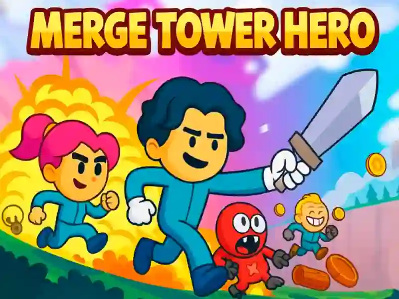 Oyunu Merge Tower Hero çevrimiçi