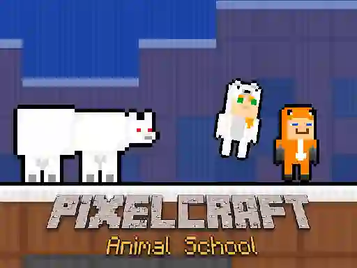 Oyunu PixelCraft Animal School çevrimiçi