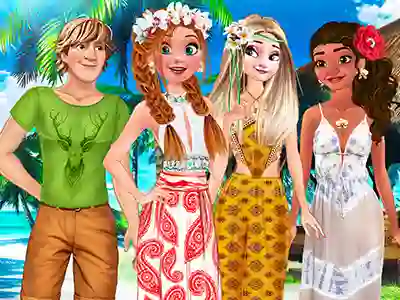 Oyunu Princess Birthday in Hawaii çevrimiçi