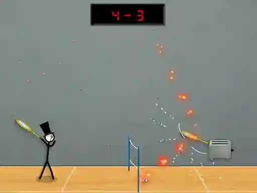 Oyunu Stick Figure Badminton 3 çevrimiçi
