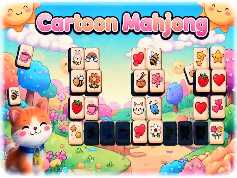 Oyunu Cartoon Mahjong çevrimiçi