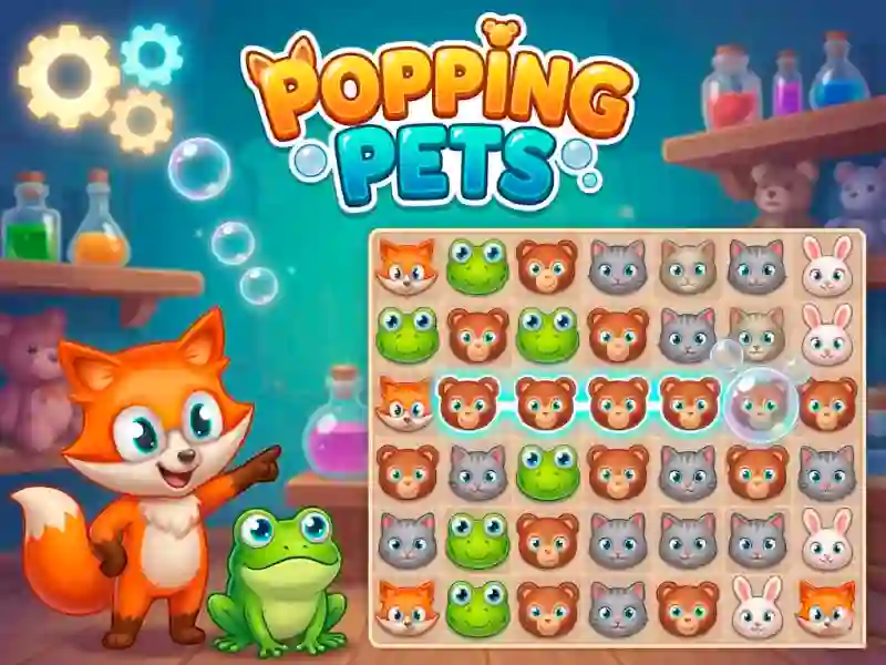 Oyunu Popping Pets çevrimiçi