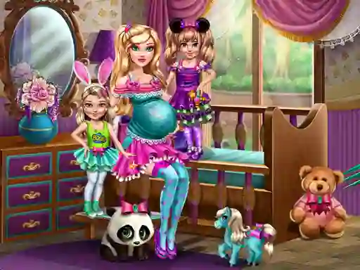 Oyunu Barbie With Twins çevrimiçi
