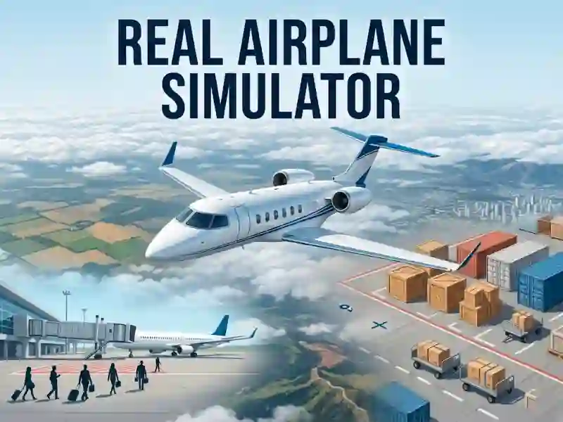 Oyunu Real Airplane Simulator çevrimiçi