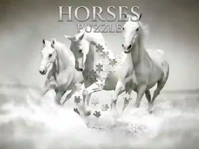 Oyunu Horses Puzzle çevrimiçi