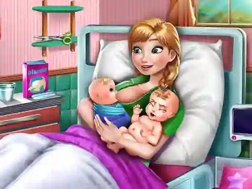 Oyunu Ice Princess Twins Birth çevrimiçi