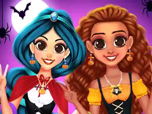 Oyunu BFFs Happy Halloween Party çevrimiçi