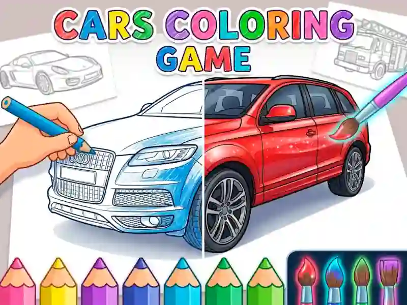 Oyunu Cars Coloring Game çevrimiçi
