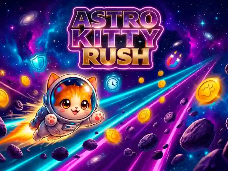 Oyunu Astro Kitty Rush çevrimiçi