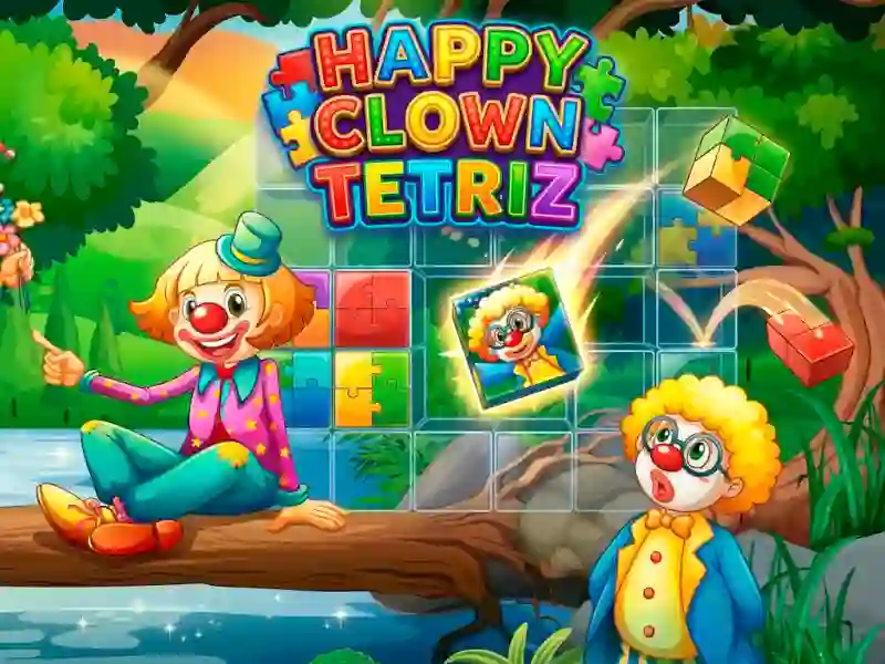 Oyunu Happy Clown Tetriz çevrimiçi
