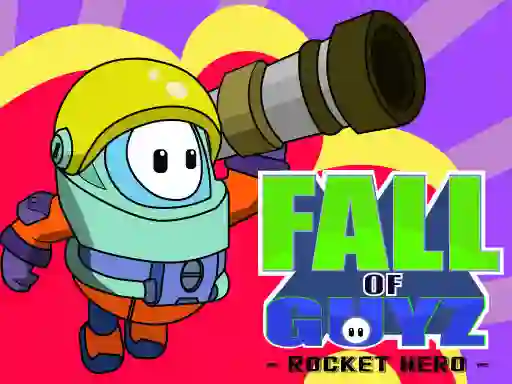 Oyunu Fall Guys Rocket Hero çevrimiçi