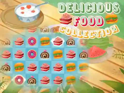 Oyunu Delicious Food Collection çevrimiçi