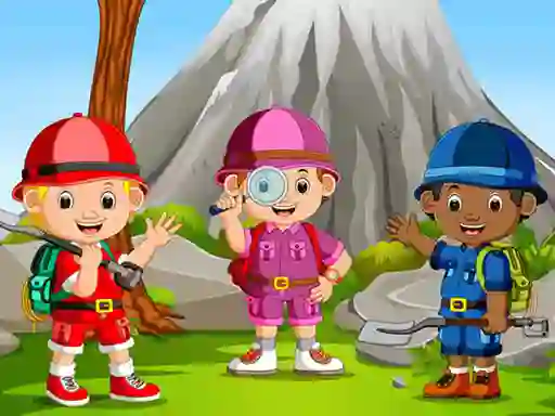 Oyunu Kids Camping Hidden Stars çevrimiçi