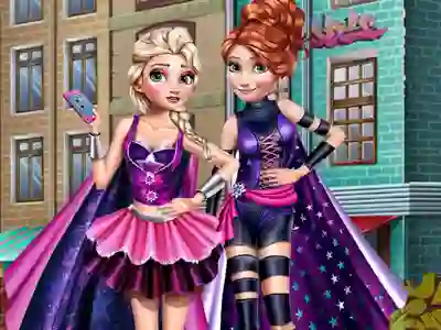 Oyunu Superhero Spring Princess Dress Up çevrimiçi