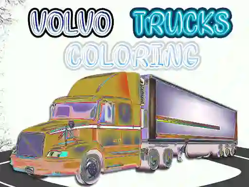 Oyunu Volvo Trucks Coloring çevrimiçi