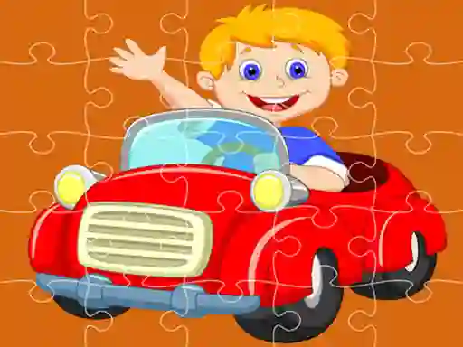 Oyunu Pedal Cars Jigsaw çevrimiçi