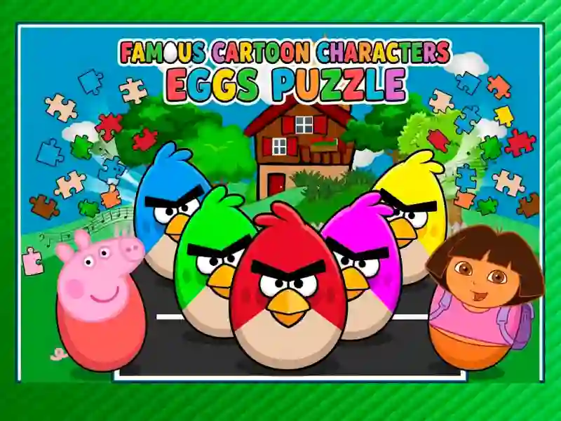 Oyunu Famous Cartoon Characters Eggs çevrimiçi