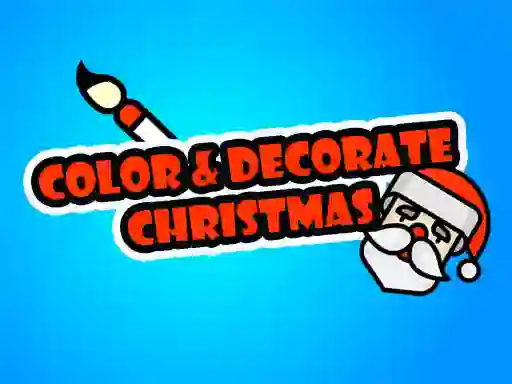 Oyunu Color & Decorate Christmas çevrimiçi