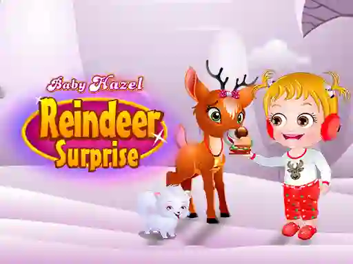 Oyunu Baby Hazel. Reindeer surprise çevrimiçi