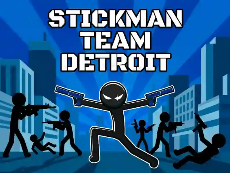 Oyunu Stickman Team Detroit çevrimiçi