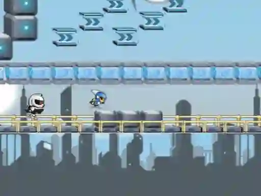 Oyunu Gravity Guy HTML5 çevrimiçi