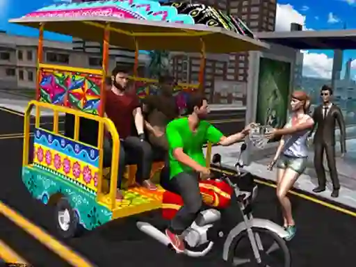 Oyunu TukTuk Chingchi Rickshaw 3D çevrimiçi