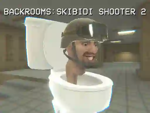 Oyunu Backrooms: Skibidi Shooter 2 çevrimiçi