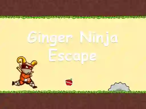 Oyunu Ginger Ninja Escape çevrimiçi