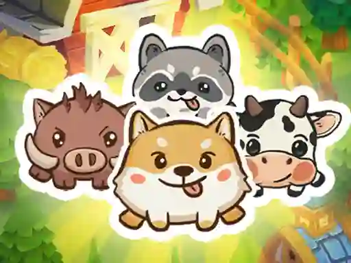Oyunu Animal Sort Cute Game Puzzle çevrimiçi