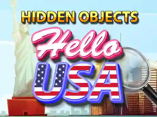 Oyunu Hidden Objects Hello USA çevrimiçi