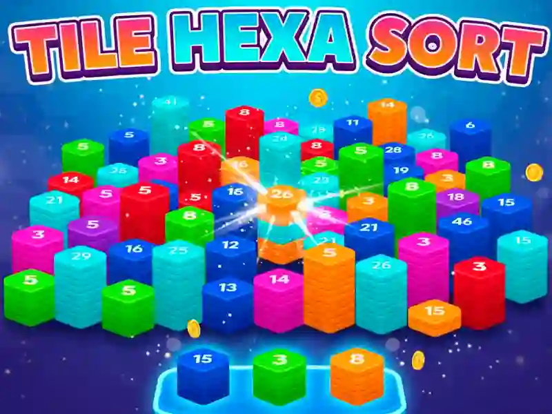 Oyunu Tile Hexa Sort çevrimiçi