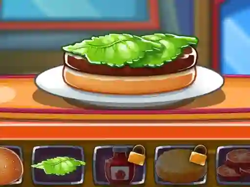 Oyunu Top Burger Cooking çevrimiçi