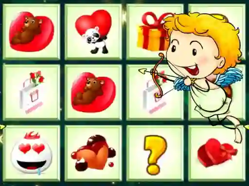 Oyunu Valentines Cards Match çevrimiçi
